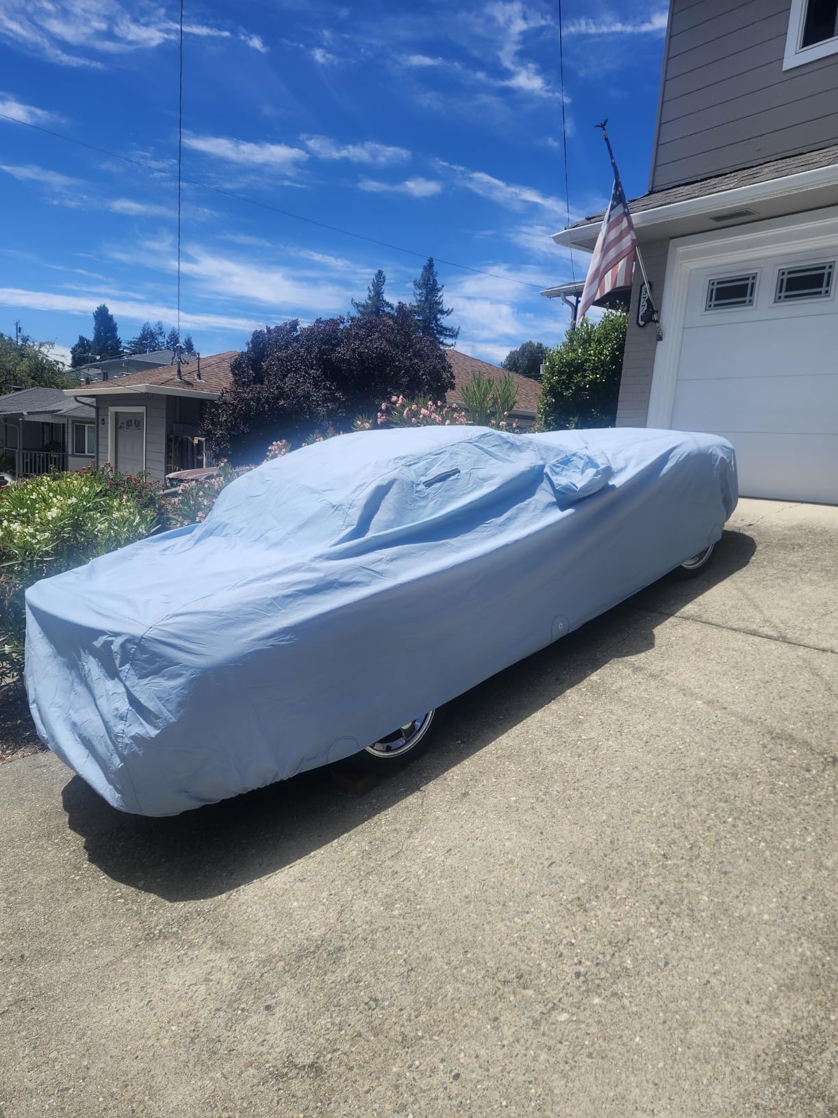 iCarCover Custom Fit Premium Car Cover | Waterproof All Weather Automobiles Hail UV Sun Rain Snow Dust Protection Full Exterior Covers for Outdoor Indoor customer photo 1