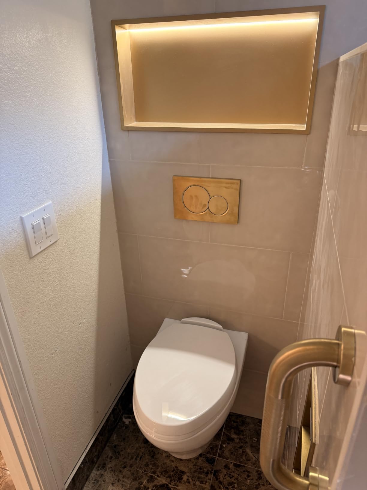 Toto TCT428CFG01 EP Wall Mounted Elongated Chair Height Toilet Bowl Only with Skirted Design and CeFiONtect - Less Seat customer photo 1