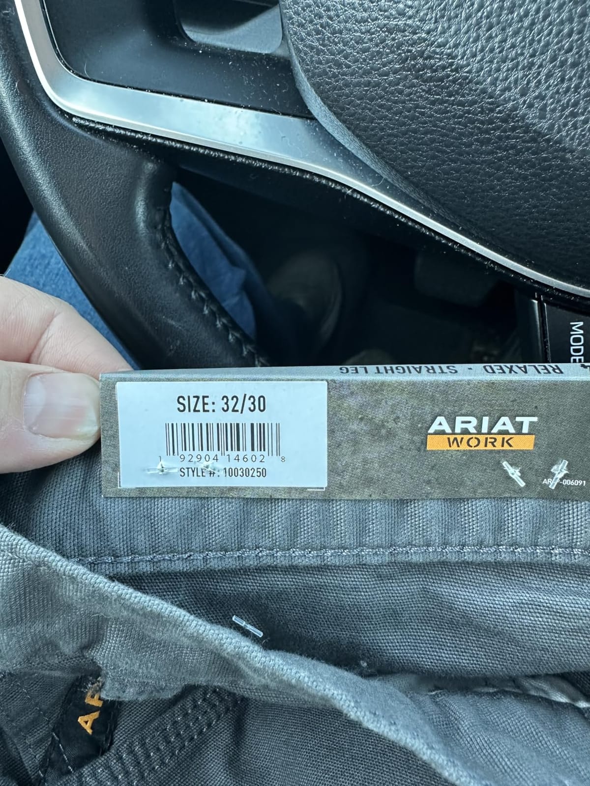 ARIAT Work Rebar M4 Low Rise DuraStretch Made Tough Stackable Straight Leg Pants customer photo 2