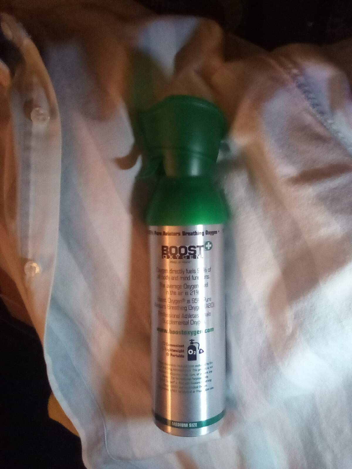 Boost Oxygen Medium Natural 5L Canister, 4 Pack | Balanced Combination of Portability & O2 Capacity • No Added Aromas • For Hikes, the Gym & Day Trips customer photo 1