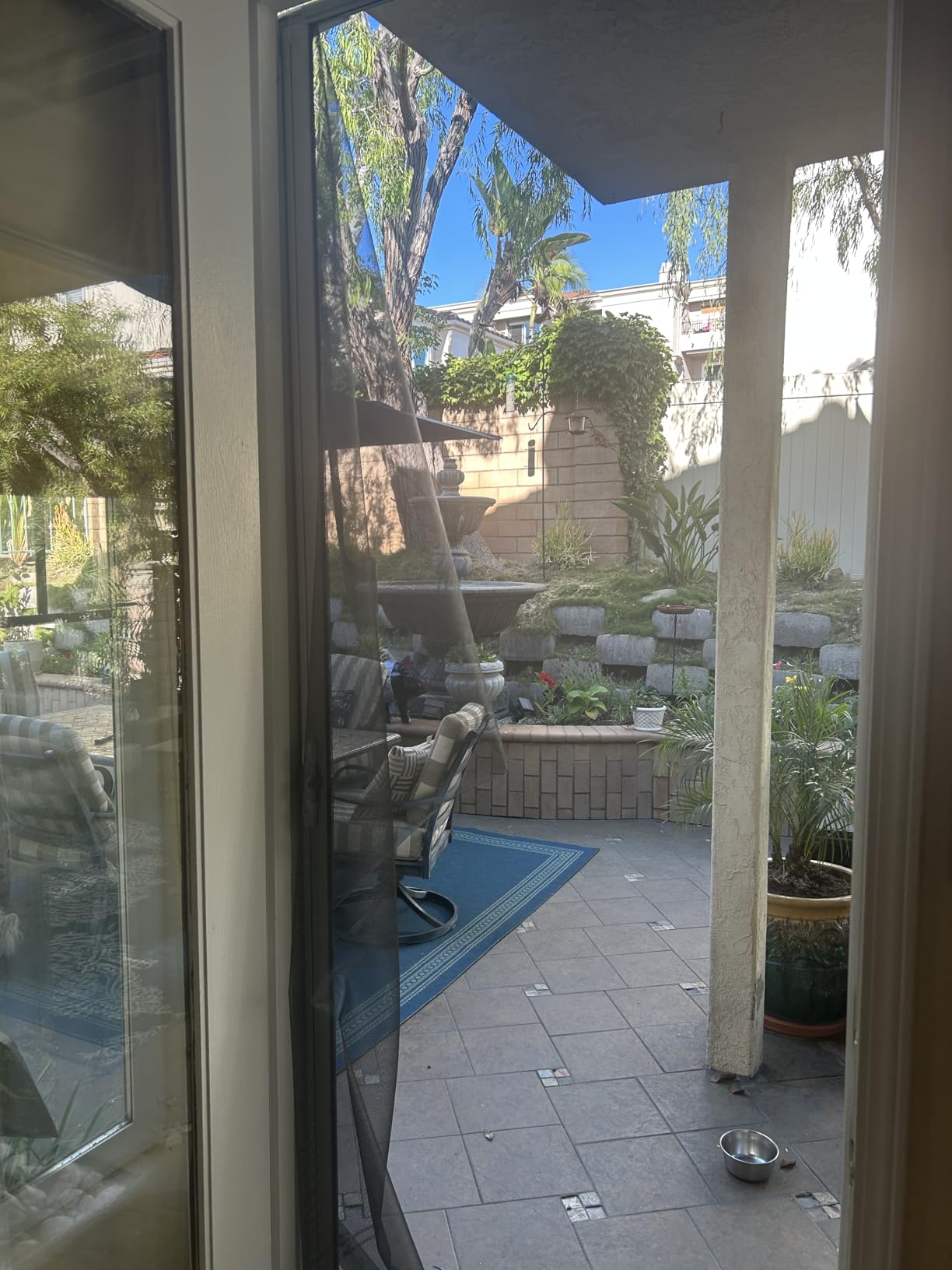 Genius Cool Retractable Screen Doors for Single Door, Standard Width Height | Width (32 in to 36 in) x Height 80 in, Brown customer photo 1