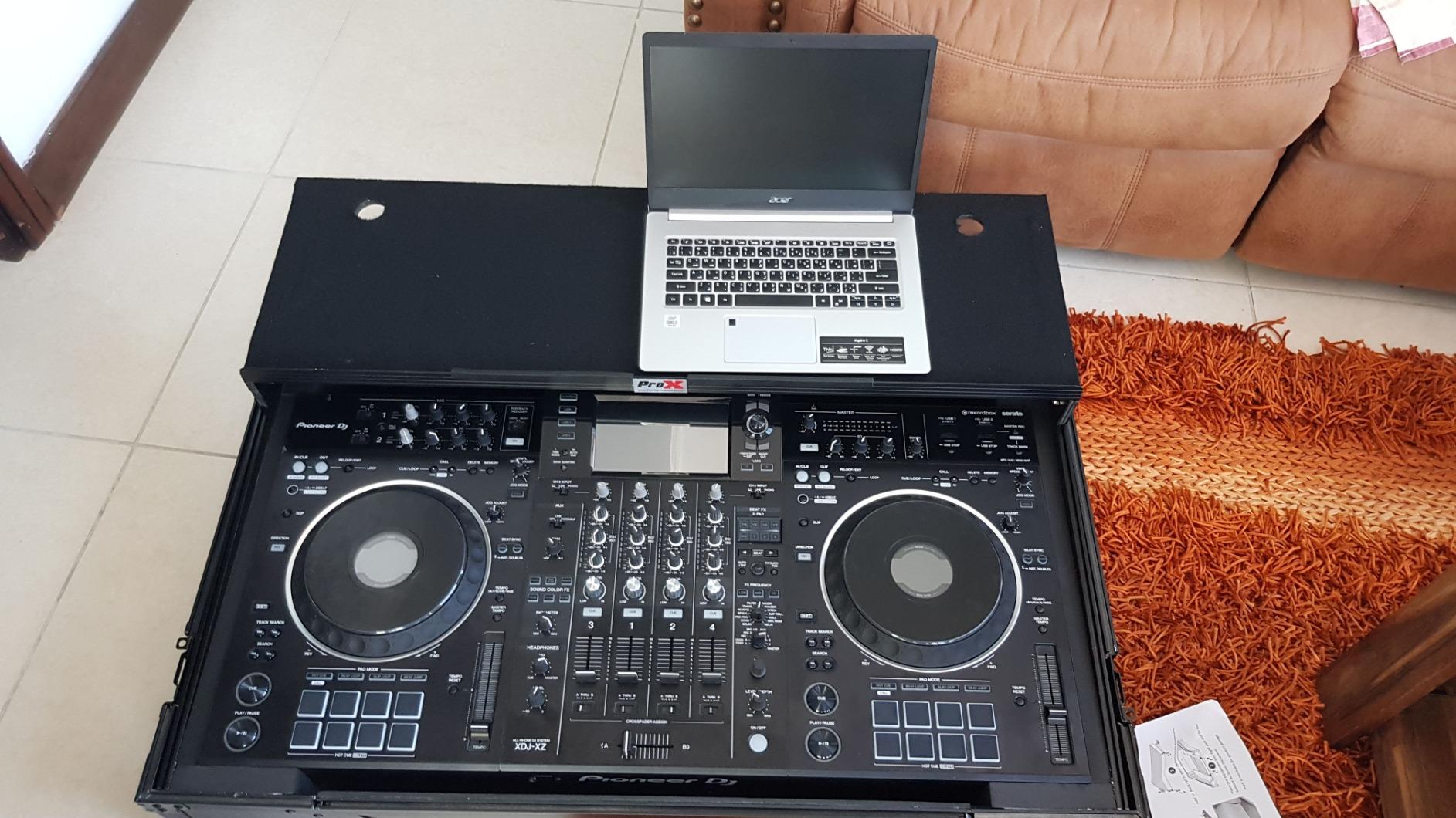 ProX XS-XDJXZWLTBL ATA Flight Case ATA Flight Case For Pioneer XDJ-XZ DJ Controller with Laptop Shelf 1U Rack Space and Wheels - Black customer photo 1