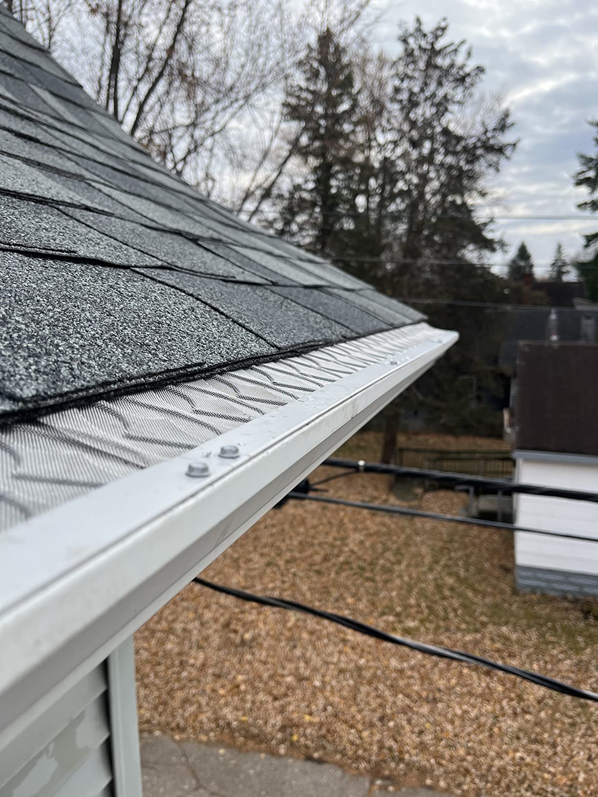 Superior Gutter Guards, NEW Raised Stainless-Steel Screen Technology Gutter Cover, DIY Constructed, Fits any Traditional 5-inch Gutter, 48FT Kit customer photo 1