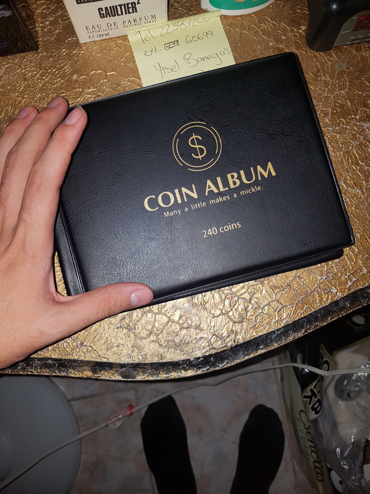MUDOR Coin Collection Holder Album for Collectors, 240 Pockets Coin Book | 2IN1 Pocket Size, Coin Collection Supplies for Dime, Cent, Nickel, Quarter, Half Dollar, Silver Dollar customer photo 1