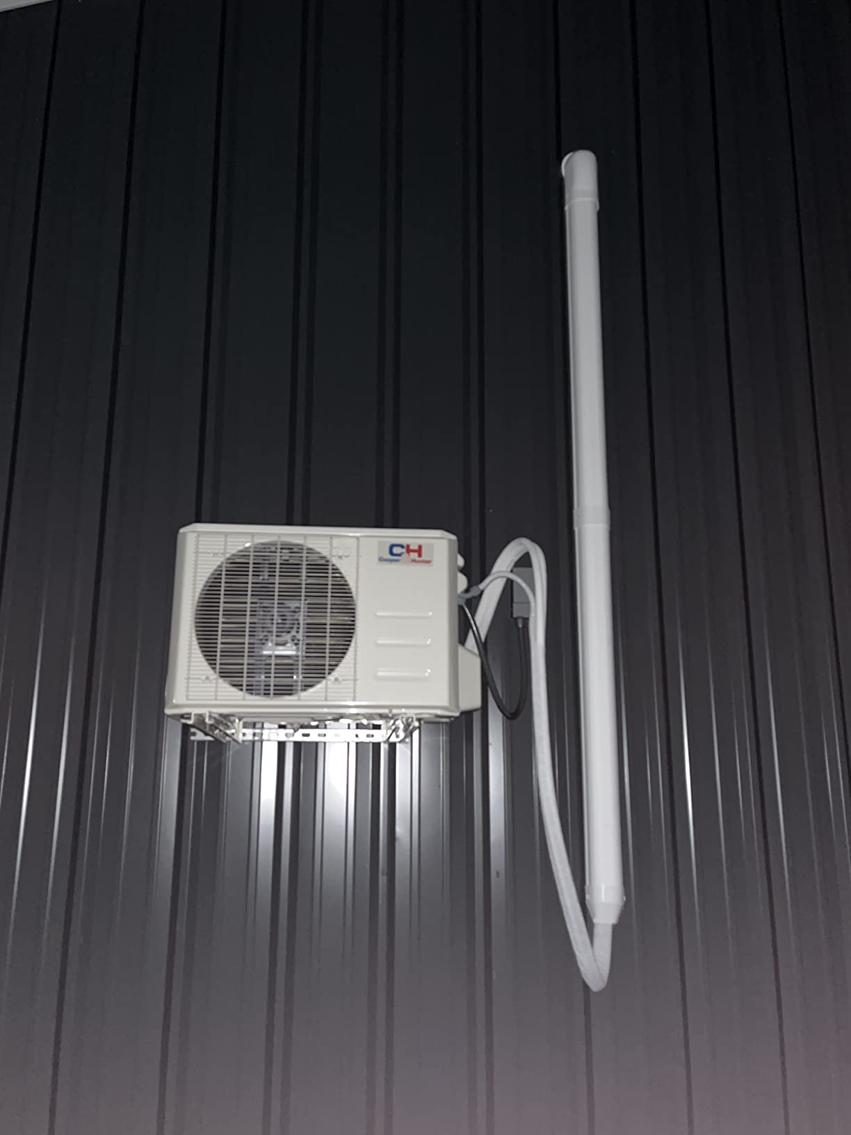 Cooper & Hunter MIA Series 12,000 BTU 115V Wall Mount Mini Split AC/Heating System, Ductless Wall Mount - 21.2 SEER2 Inverter - 16FT Installation Kit & Smart Control Included - Pre-Charged customer photo 1