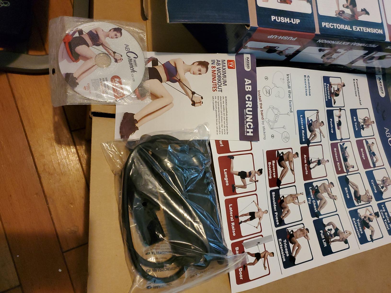 Fitlaya Fitness-abs exercise equipment ab machine for Abs and Total Body Workout, home gym fitness equipment for all ages, ab workout resistance machine. customer photo 1
