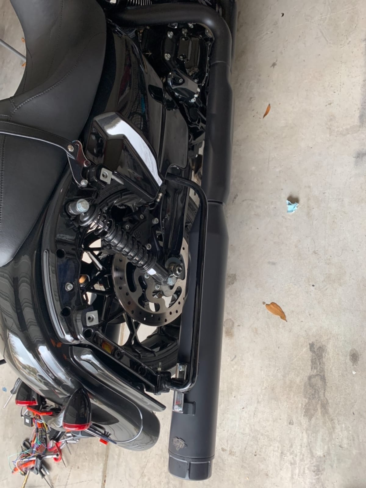 Vance & Hines Torquer 450 Slip-On Mufflers Black (46674) customer photo 1