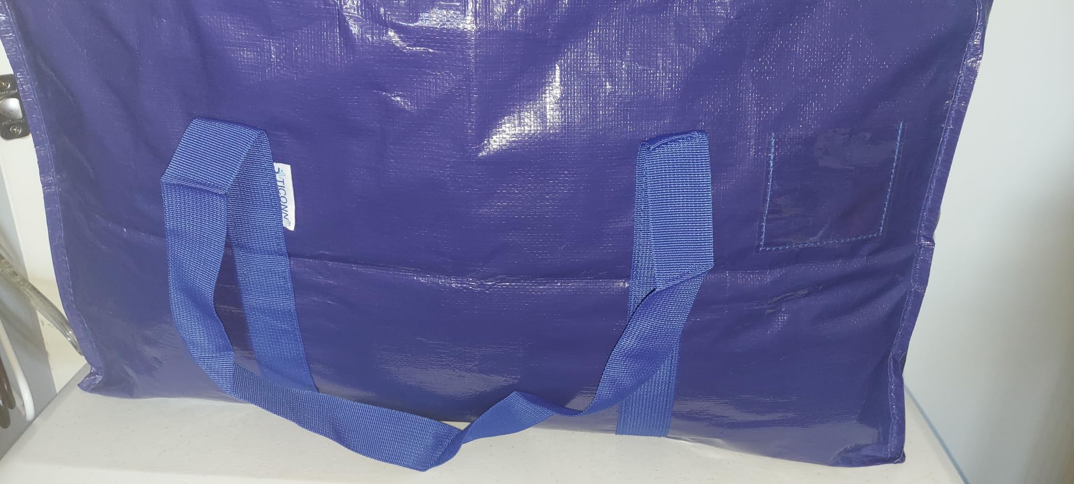 TICONN 6 Pack Extra Large Moving Bags Heavy Duty with Zippers & Carrying Handles customer photo 1