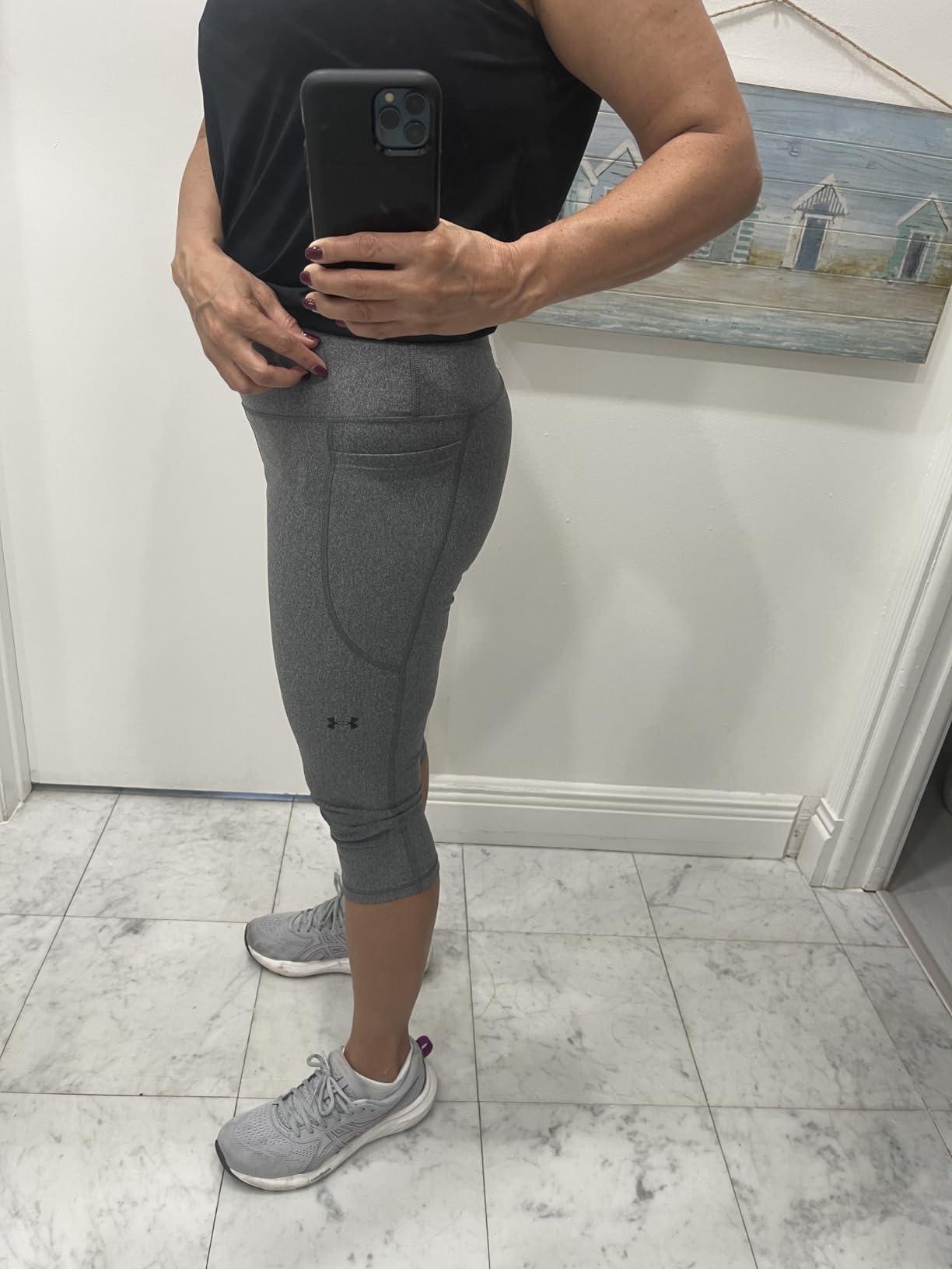 Under Armour Women's HeatGear High Waisted Pocketed Capri customer photo 1