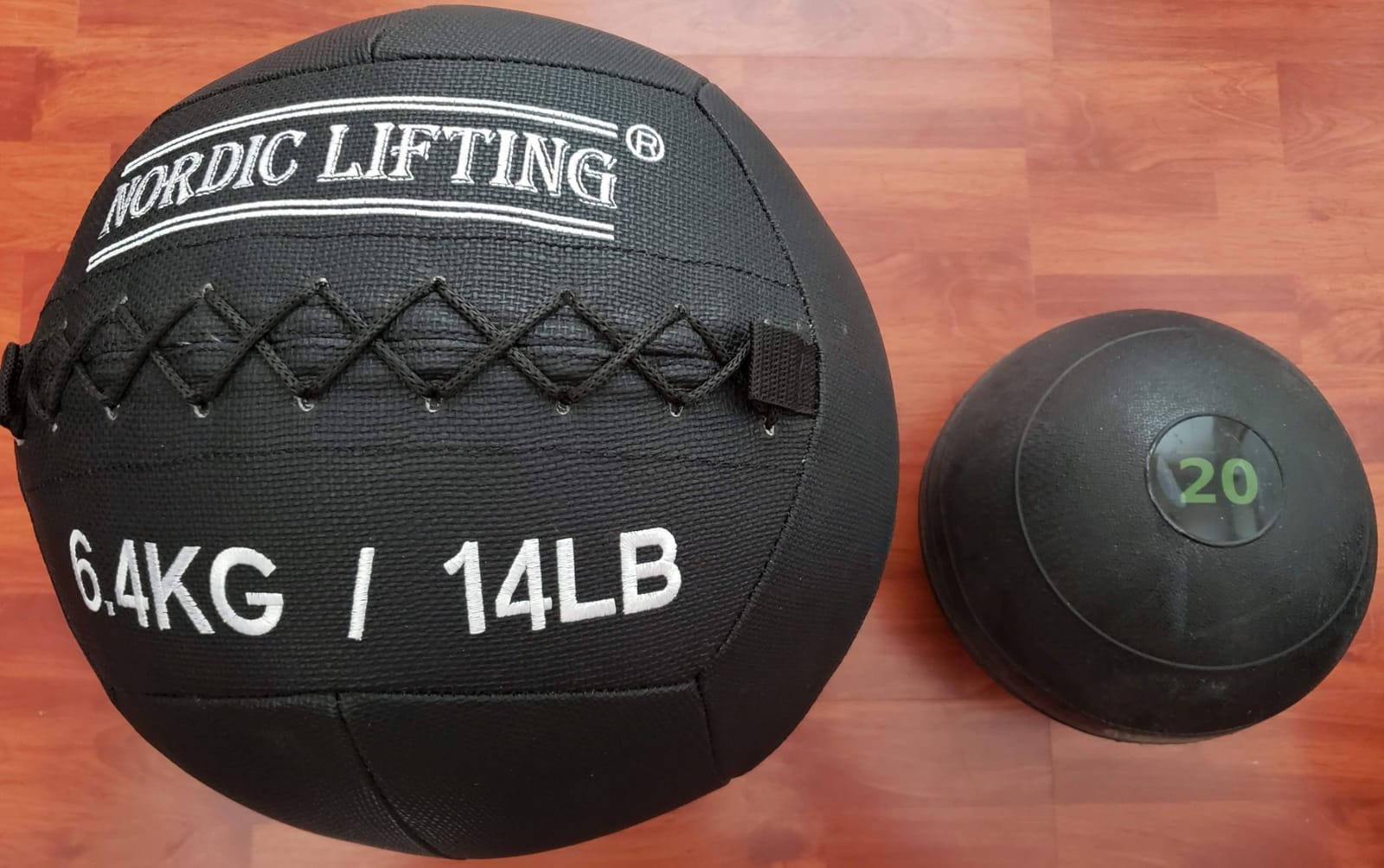 Nordic Lifting Wall Ball for Gym, Cross-Training, & Fitness Race | Strength Training Medicine Ball for Fitness Racing, Competition Prep, Endurance Workouts, Squat Throws & Wall Ball Shots customer photo 1