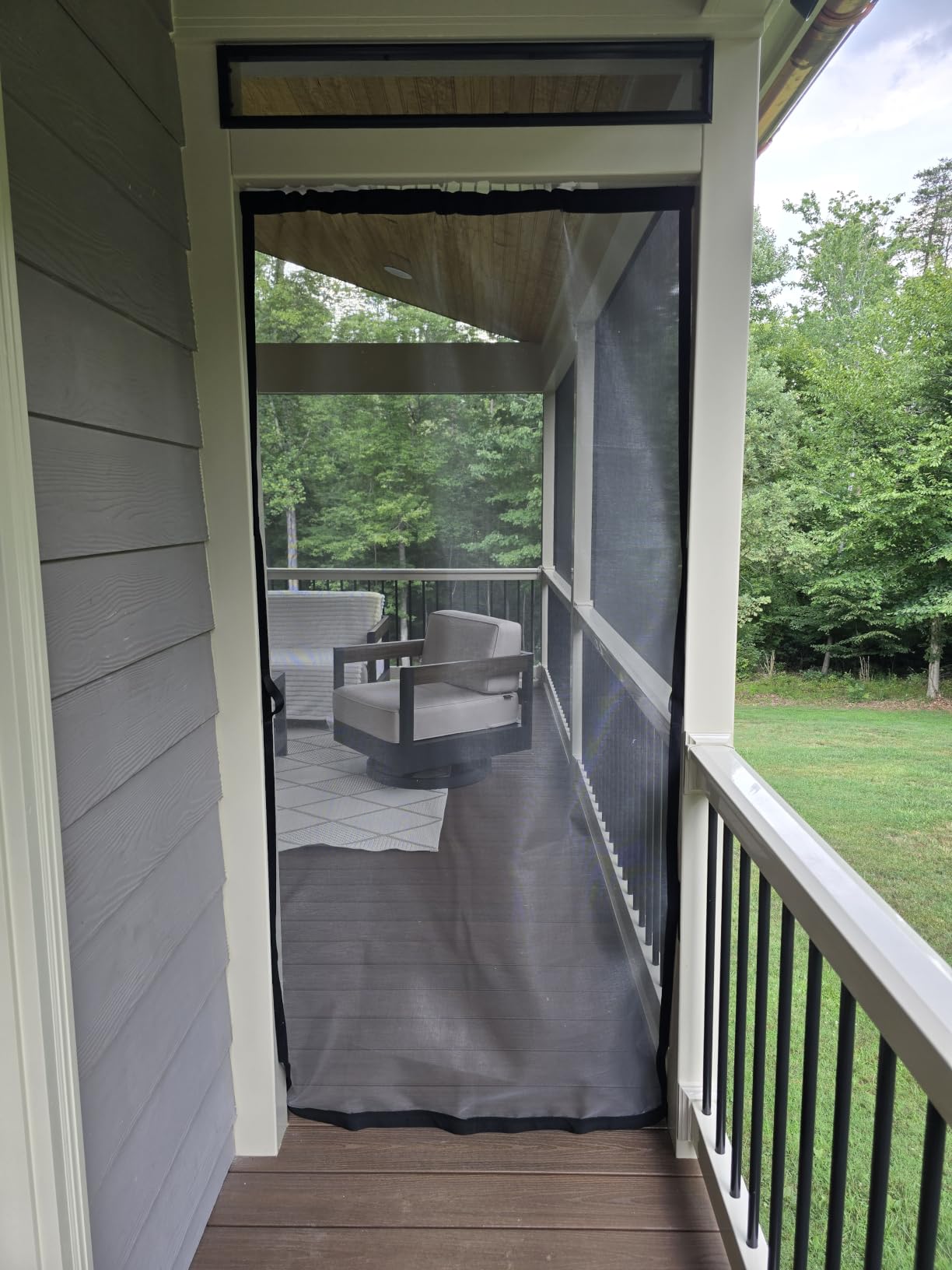 MAGZO Hanging Screen Door, Fits 36