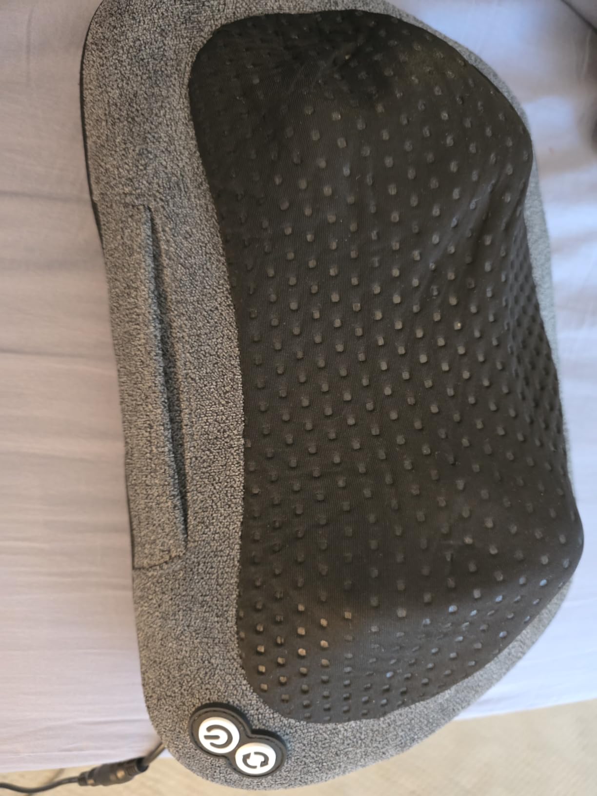 VIKTOR JURGEN Shiatsu Back Massager with Heat, Deep Tissue for Pain Relief | Electric 3D Kneading Massage Pillow for Neck, Shoulder, Back (NOT Cordless) customer photo 2