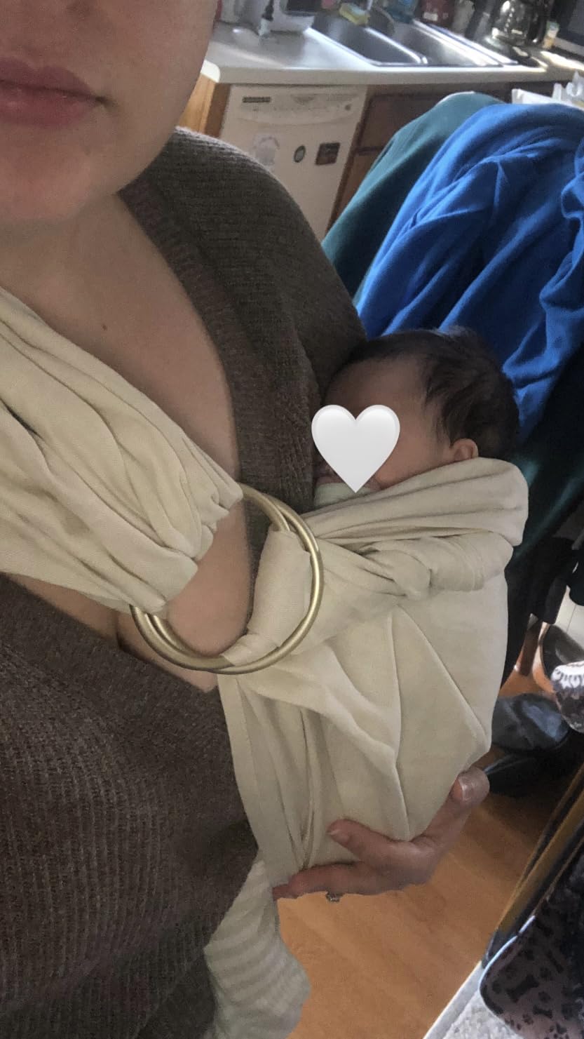 WildBird - Ring Sling Baby Carrier - 0-36 Months (up to 35 lbs) - Long (90