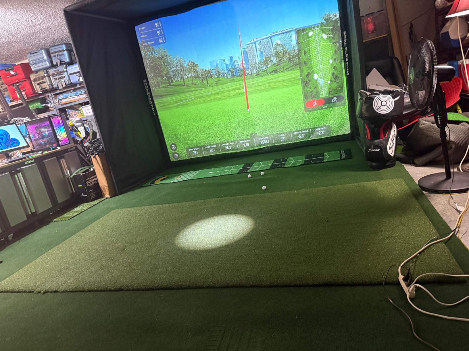 ALTRUISTIC Thick Golf Artificial Grass Turf Pro Putting Green Mat 7ft x 13ft customer photo 1