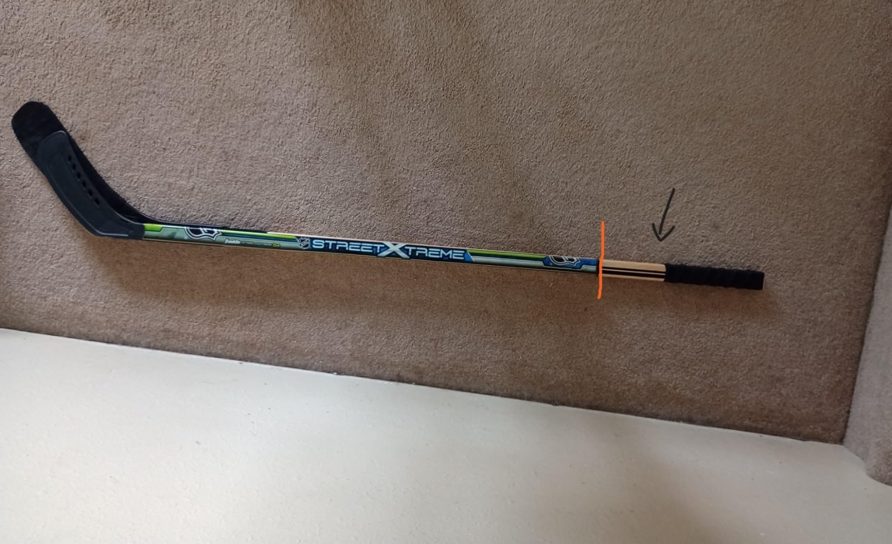 GoSports Street Hockey - Choose Between Goal Set with Sticks, Balls (6 Pack) or Sticks (2 Pack) customer photo 1