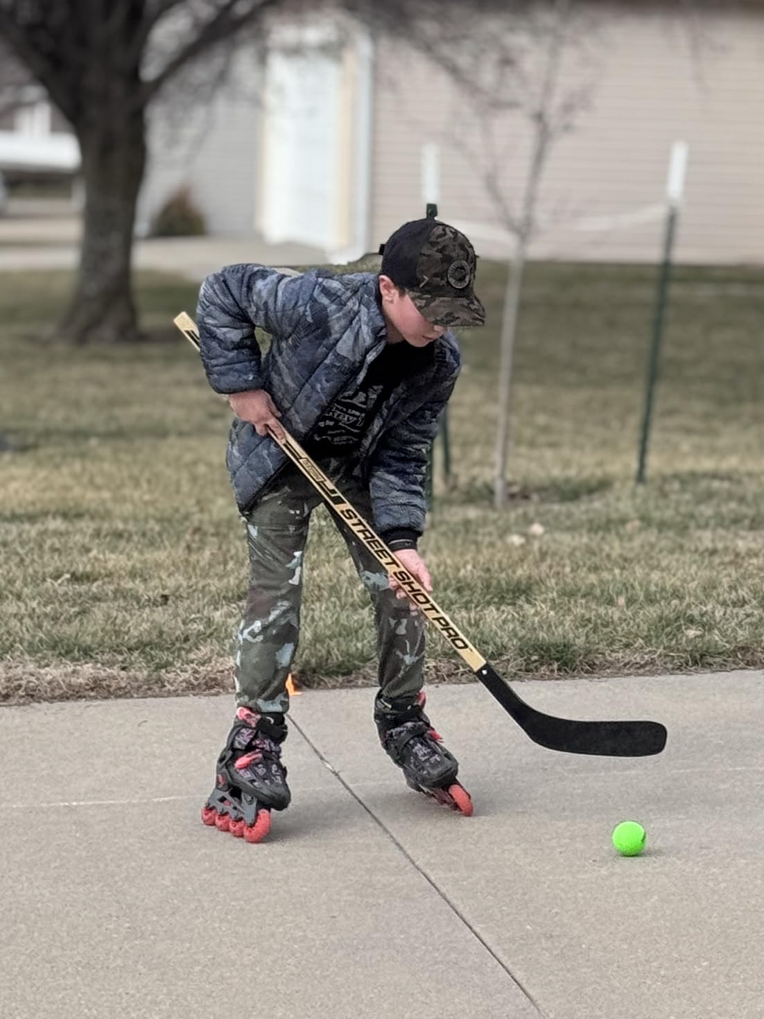 GoSports Street Hockey - Choose Between Goal Set with Sticks, Balls (6 Pack) or Sticks (2 Pack) customer photo 2