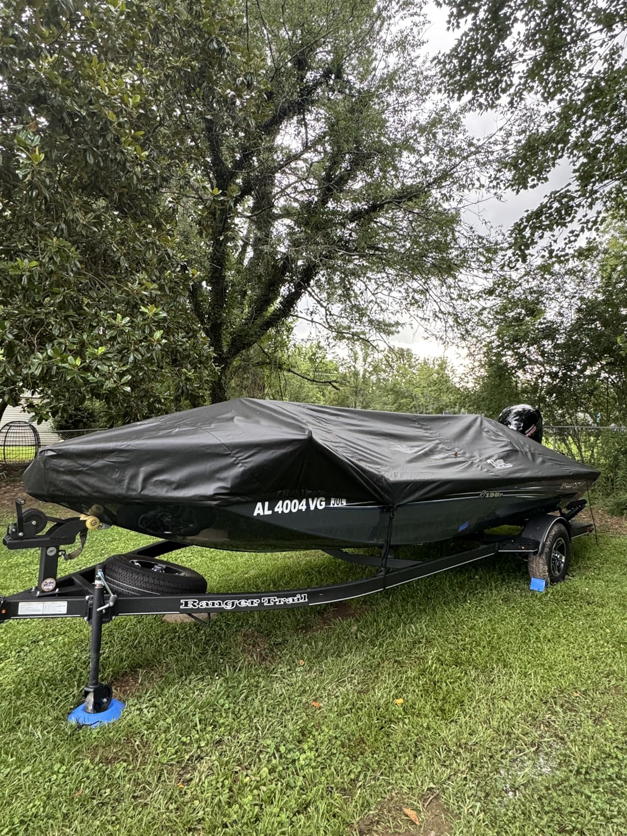 Trailer Wheel Chocks with Rope and Wheel Dock, for Boat Trailers, Travel | Campers, RV Accessories, Travel Trailers, and All Trailer Tires customer photo 1