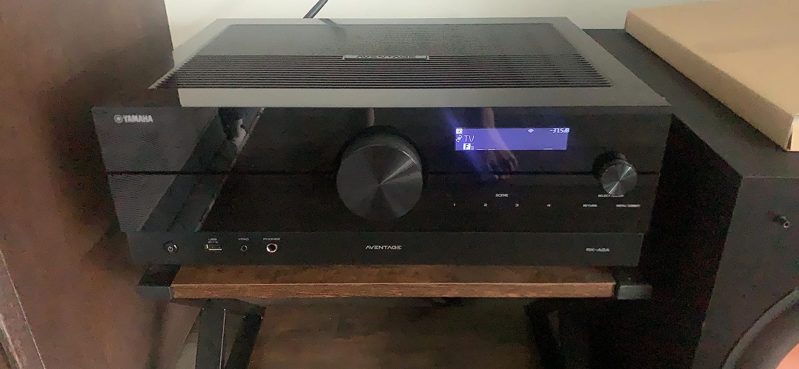 Yamaha RX-A2A AVENTAGE 7.2-Channel AV Receiver - 8K and 4K/120 HDMI, eARC, Dolby Atmos, DTS:X, Wi-Fi, Bluetooth, MusicCast customer photo 1