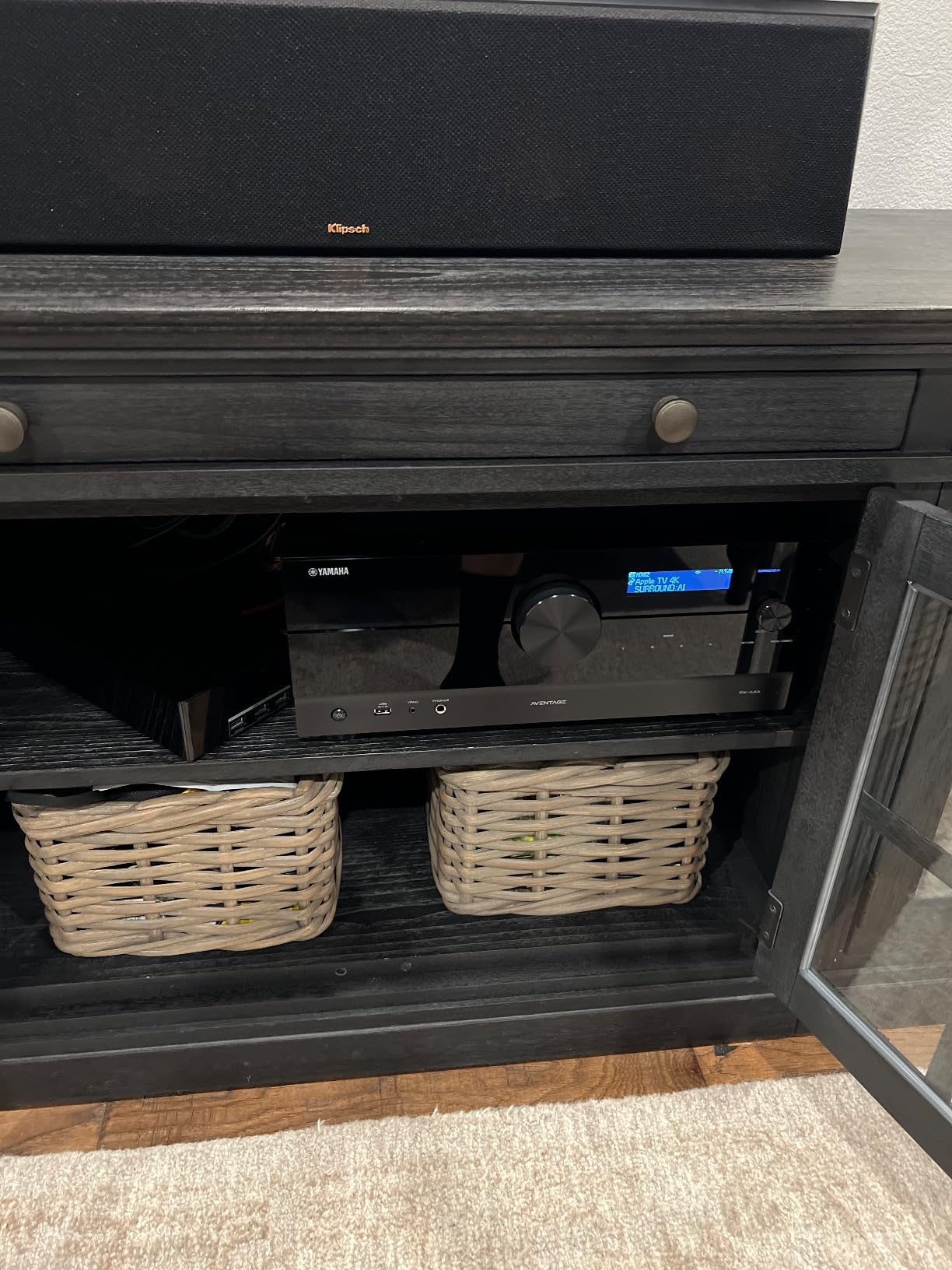 Yamaha RX-A4A AVENTAGE 7.2-Channel AV Receiver - 8K and 4K/120 HDMI, eARC, Dolby Atmos, DTS:X, Auro-3D, Surround:AI, Wi-Fi, Bluetooth, MusicCast customer photo 2