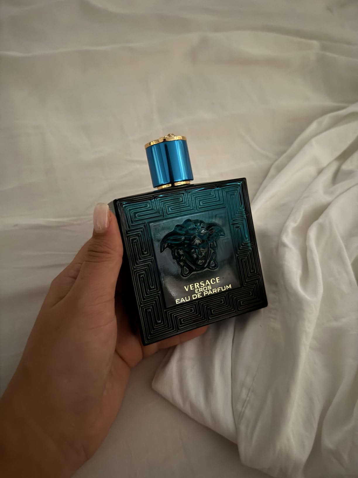 Versace Eros Men 3.4 oz Eau de Parfum Spray | LONG-LASTING EAU DE PARFUM - Rich concentration delivers exceptional performance for day or night. customer photo 2