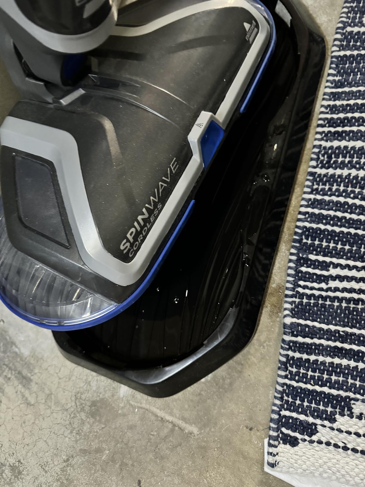 BISSELL Spinwave Cordless Hard Floor Expert Spin Mop Cleaner, 23159 | Washable reusable pads; cleaning formulas included; cordless multi-surface spin mop cleaning customer photo 1
