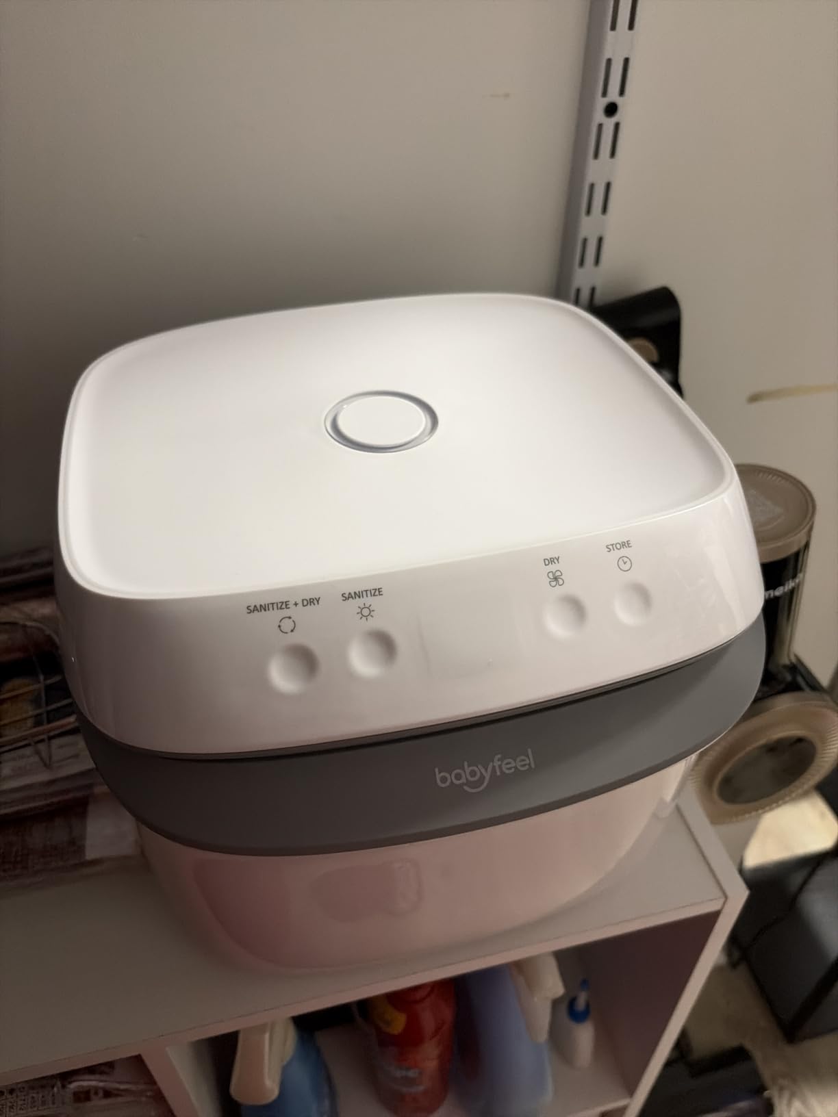 UV Light Sanitizer, UV Box Sanitizer, Conveniently Sanitizes in Minutes, Large Capacity, No Cleaning Required, Touch Control customer photo 1