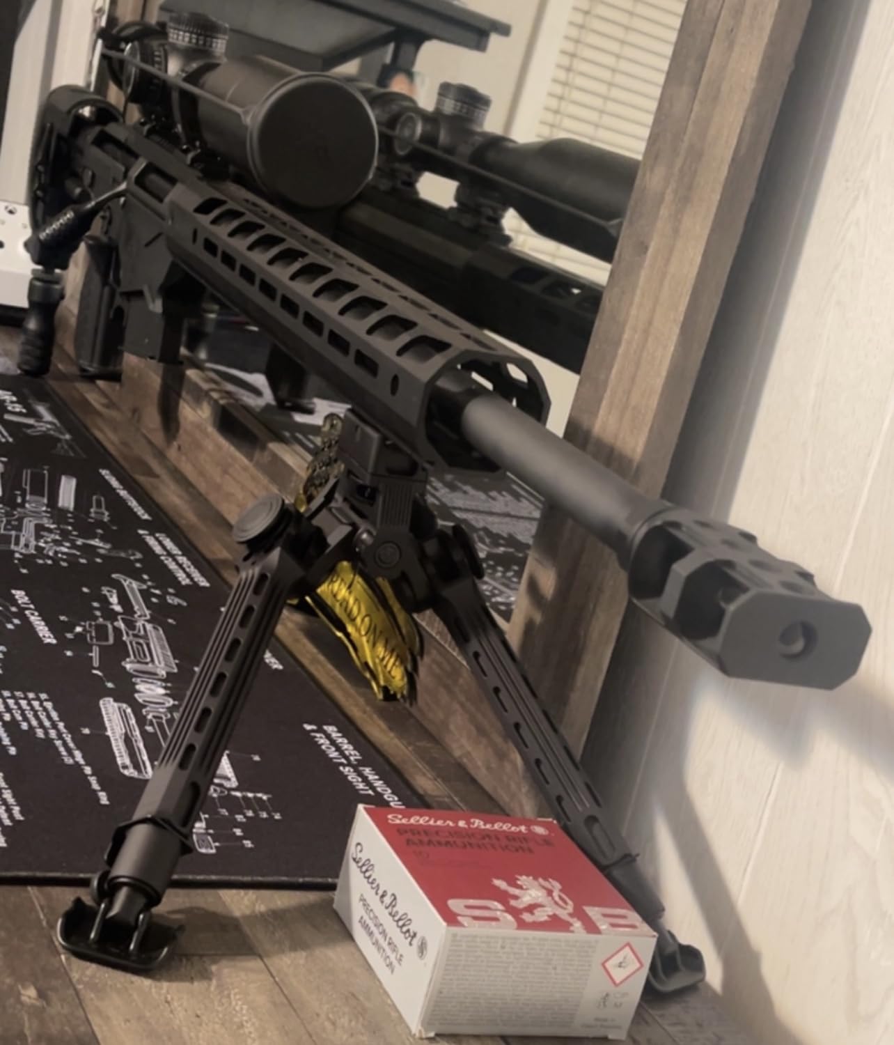 UTG Big Bore Full Stability Bipod, 9