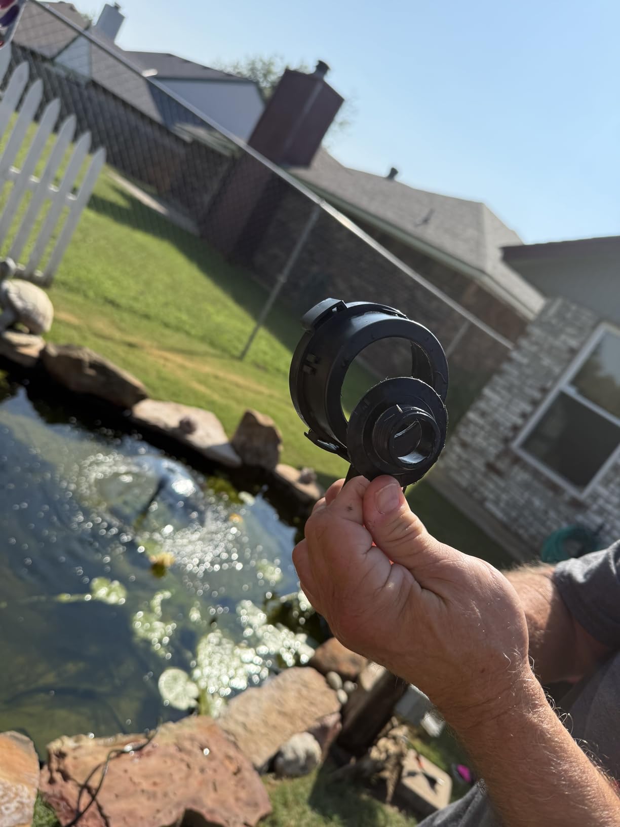 WaterRebirth 100W 1700 GPH Pond Pump, Ultra Quiet Heavy Duty Submersible Water Pump for Koi Ponds, Fountains, Aquariums & Waterfalls, 20.3 ft Power Cord, UL Listed customer photo 2