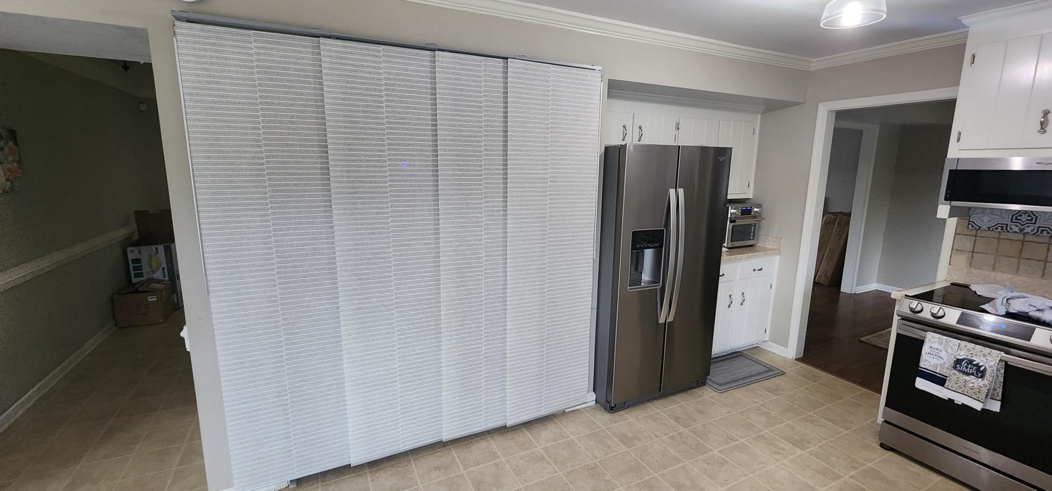 GoDear Design Vertical Blinds Woven Patio 45.8