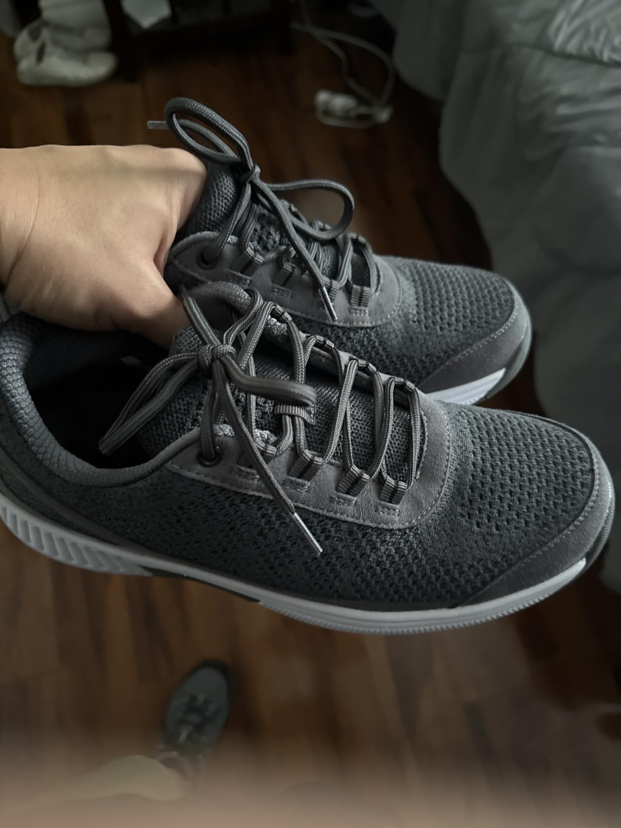 Orthofeet Lava Orthopedic Men's Walking Shoes | Stretchable & Breathable No-Tie Comfort Sneakers with Anatomical Arch Support, Ergonomic Soft Padded Cushioning, Wide Toe Box customer photo 1