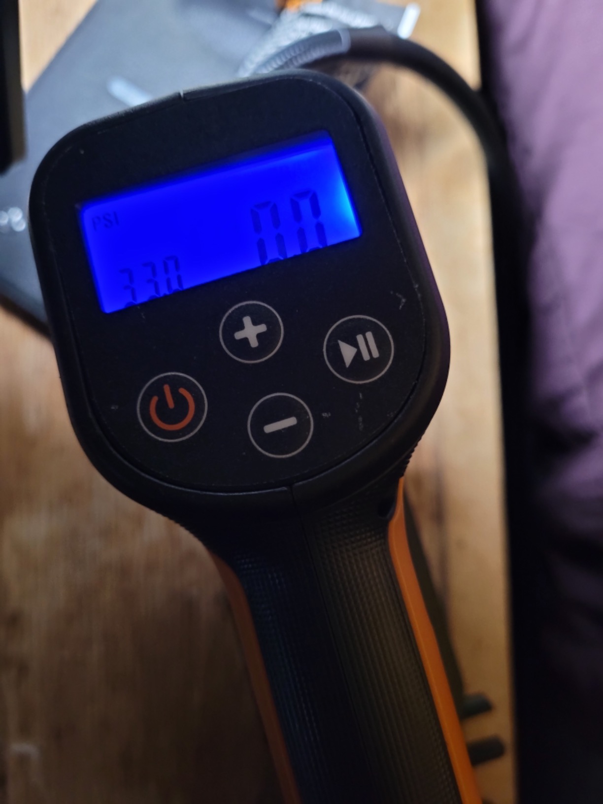 WORX Cordless Tire Inflator 20V Air Compressor, WX092L.9 | Battery & Charger Not Included; 150 PSI Max Pressure; Digital Pressure Gauge; Auto Shut-Off; PowerShare customer photo 1