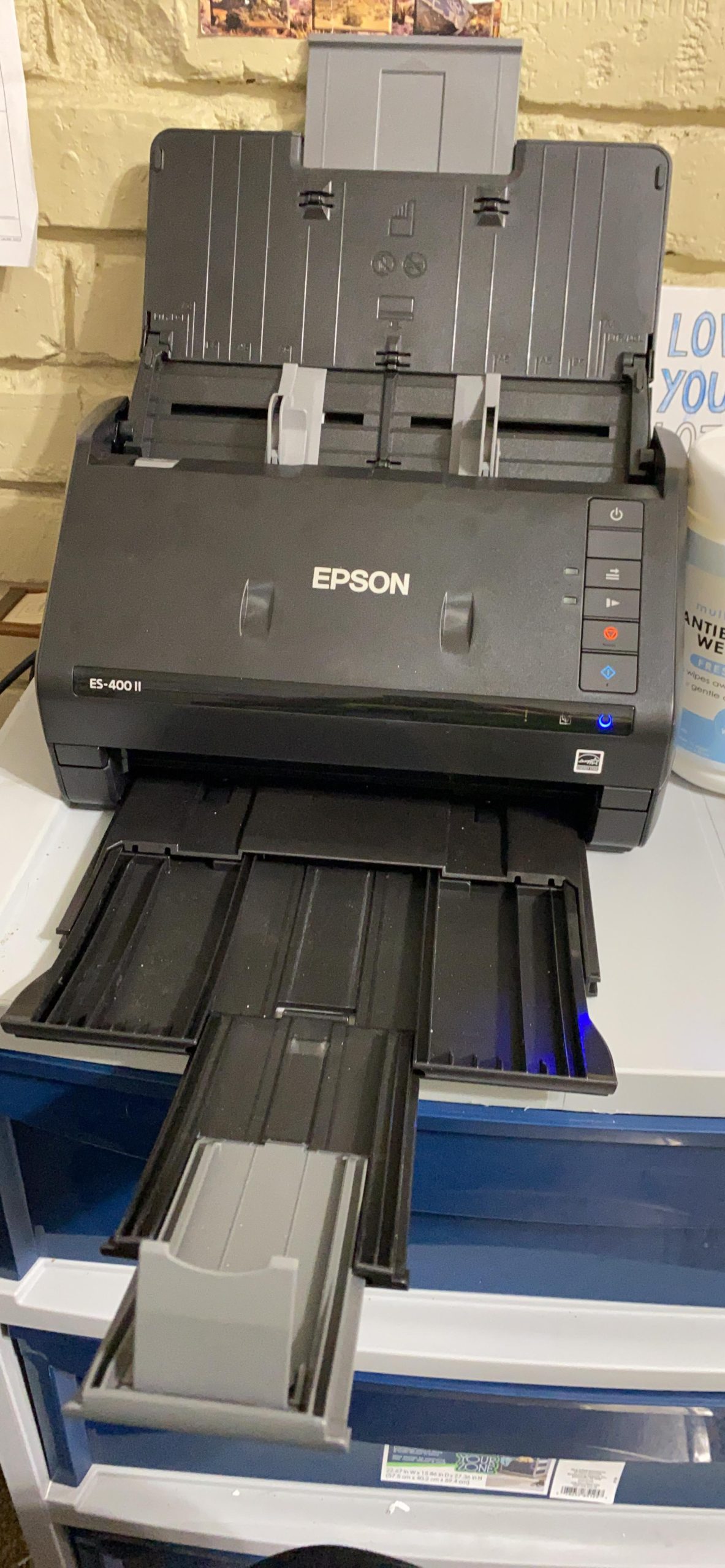 Epson Workforce ES-400 II Color Duplex Desktop Document Scanner | For Computers including PC and Mac with Auto Document Feeder and Image Adjustment Tools customer photo 1