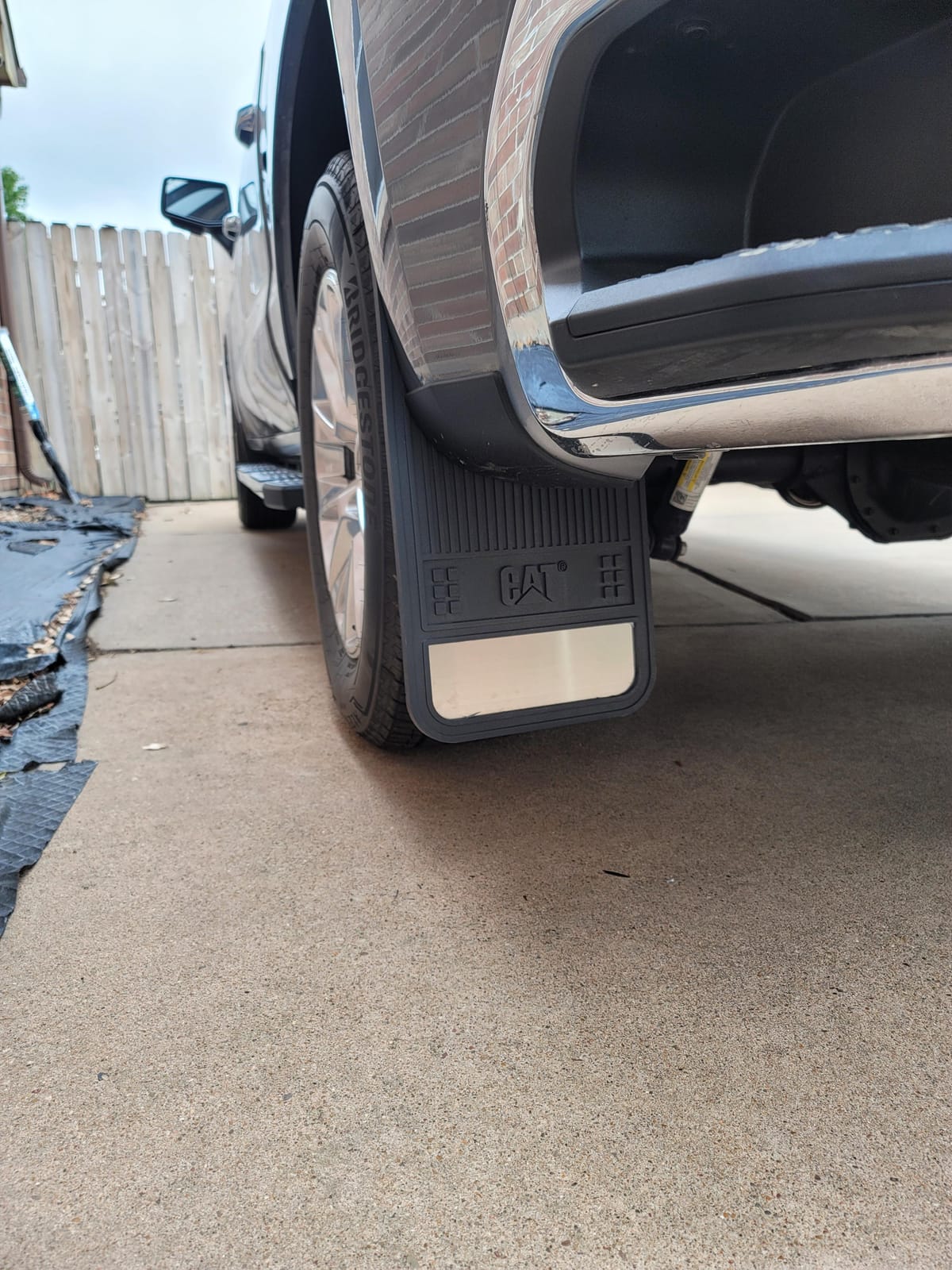 Cat Mud Flaps for Trucks - Heavy Duty Rubber Truck Accessories & Wheel Liner Mud Flaps for Pickup Trucks - Splash Guards for Front or Back Tires customer photo 1