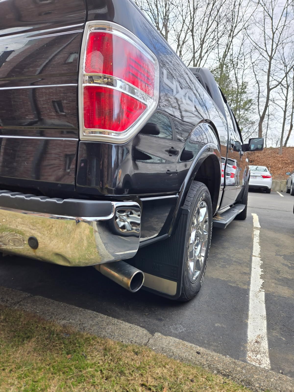 Cat Mud Flaps for Trucks - Heavy Duty Rubber Truck Accessories & Wheel Liner Mud Flaps for Pickup Trucks - Splash Guards for Front or Back Tires customer photo 2
