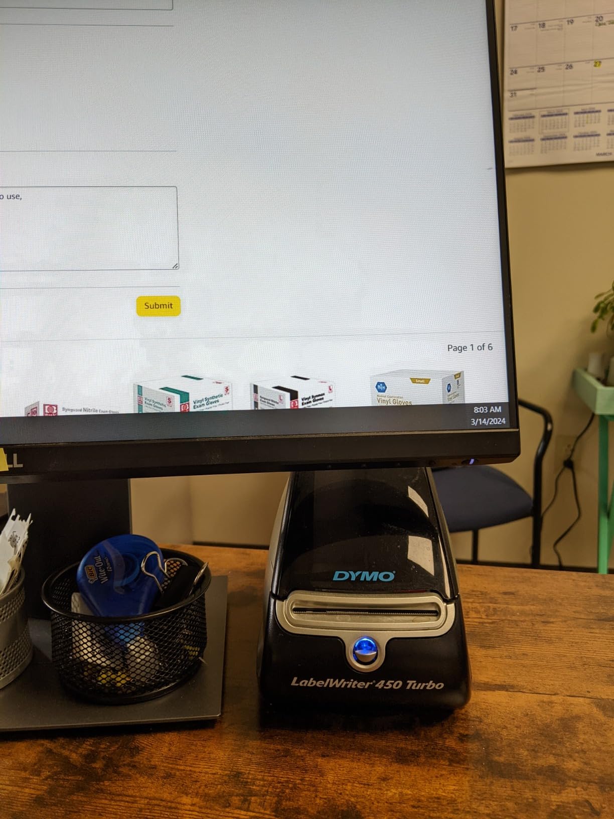 DYMO LabelWriter 550 Series Label Printer with Dymo-Branded Label Compatibility, Automatic Recognition, Low Waste, Optimized Direct Thermal Printing and Plastic-Free Packaging customer photo 1