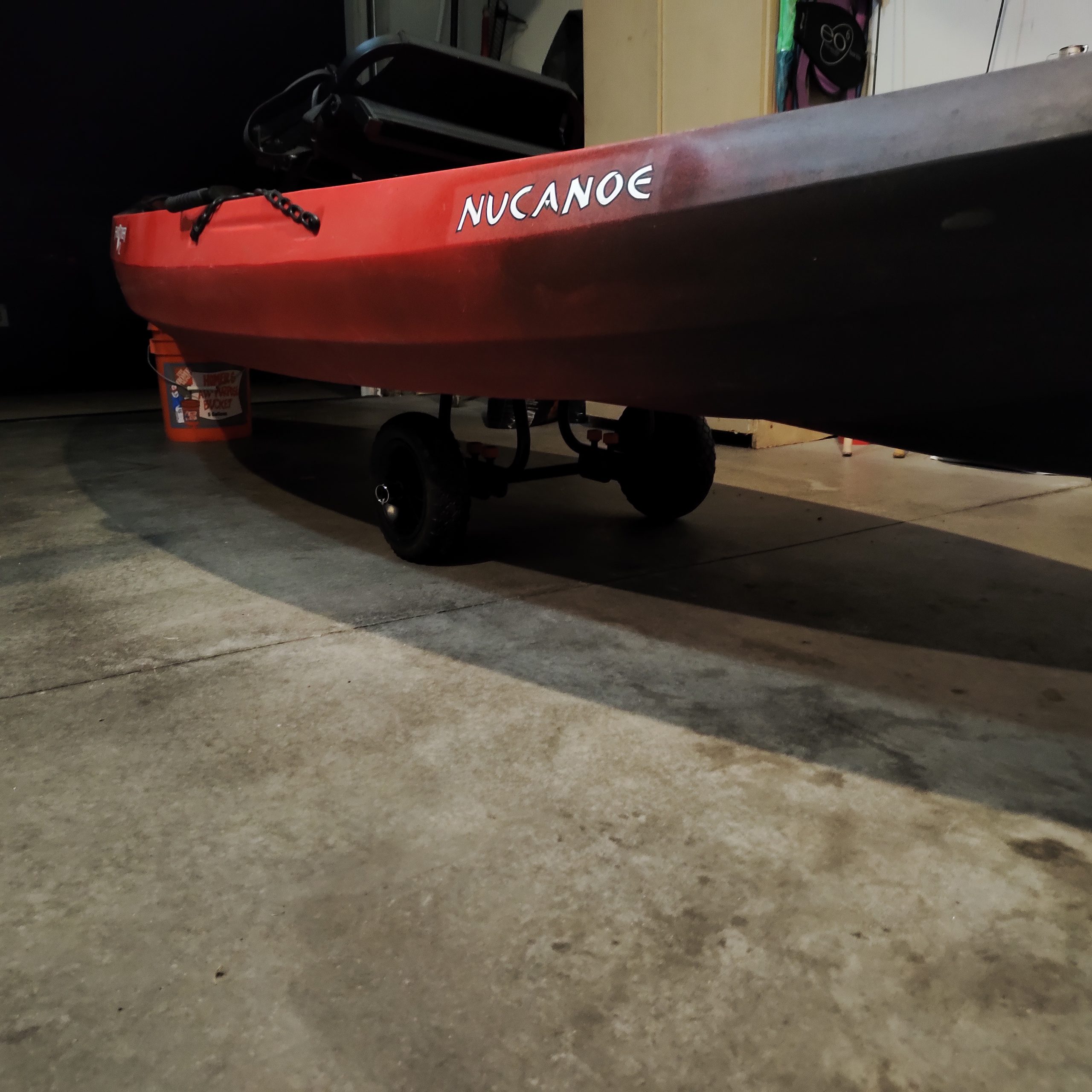 Pelican Canoe Kayak and SUP Transport Cart Sport Deluxe Cart for Canoe, Kayak and SUP - Adjustable Width - 2 Height Positions - Airless Tires - Heavy Duty and Resistant - Easy to Assemble customer photo 2
