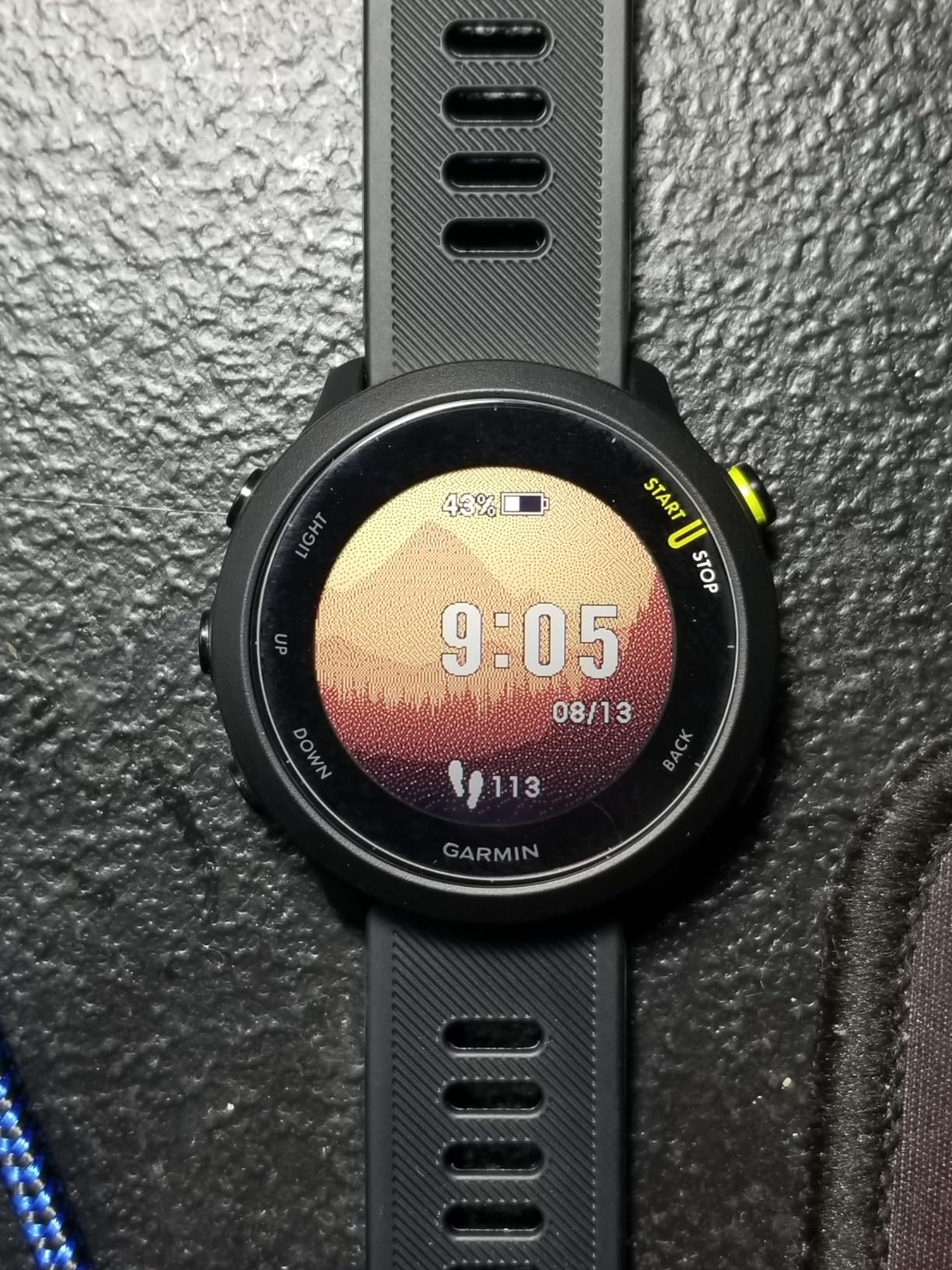 Garmin Forerunner 55, GPS Running Watch with Daily Suggested Workouts, Up to 2 Weeks of Battery Life, Black - 010-02562-00 | Daily Suggested Workouts, Up to 2 Weeks of Life customer photo 1