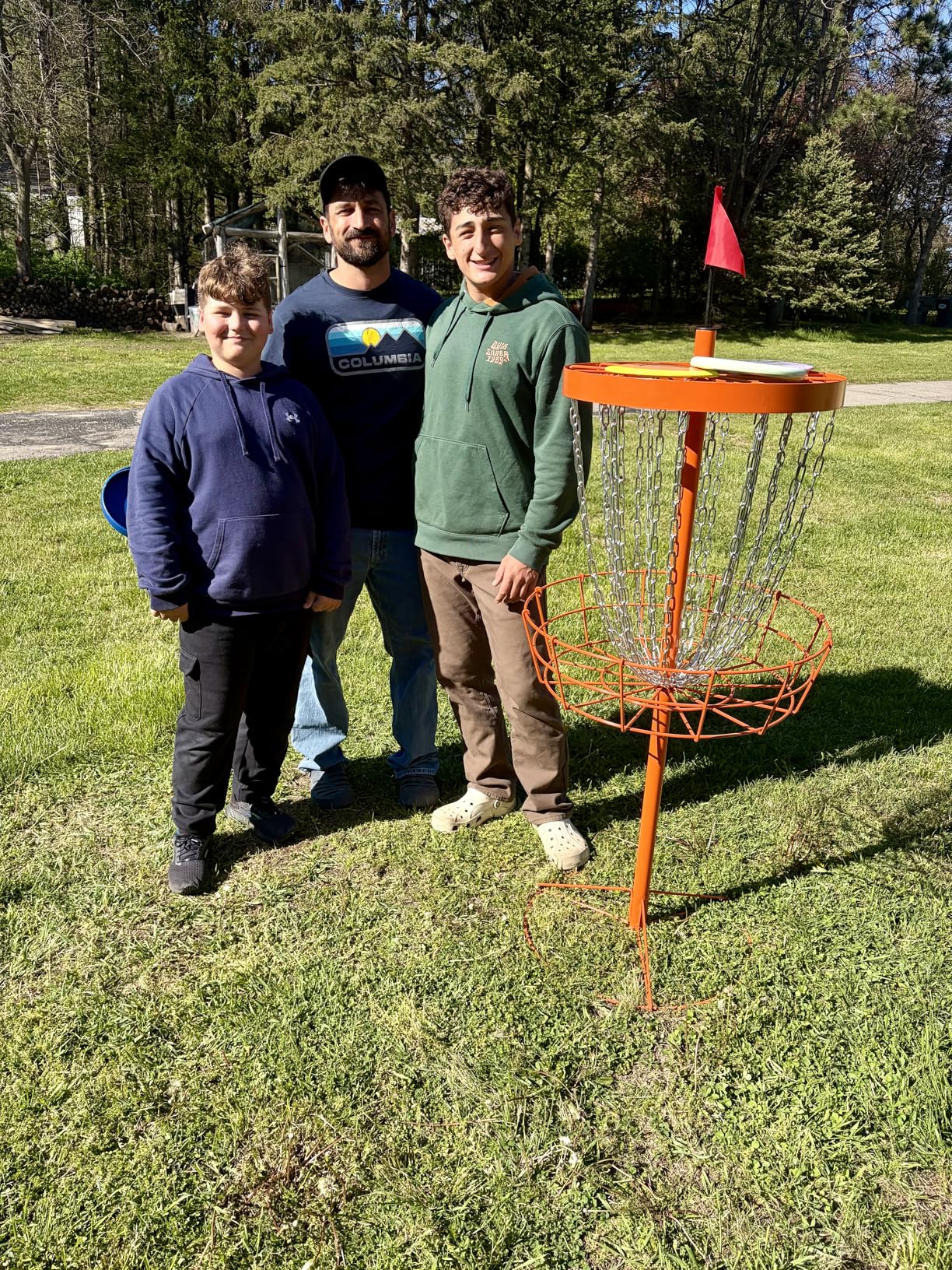 TARUMG 24-Chains Disc Golf Basket with Handbag & Discs, Multi-Colors Choices customer photo 2