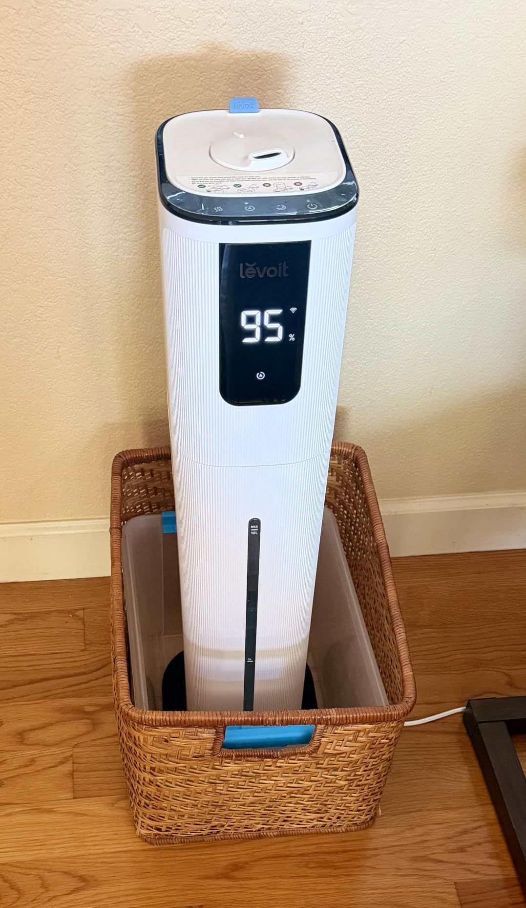 Levoit LV600S Smart Warm&Cool Mist Humidifiers for Home Bedroom Large Room | 6L 753ft Coverage, Quickly & Evenly Humidify Whole House, Easy Top Fill, Smart Sensor, App & Voice Control, Quiet Sleep Mode customer photo 2