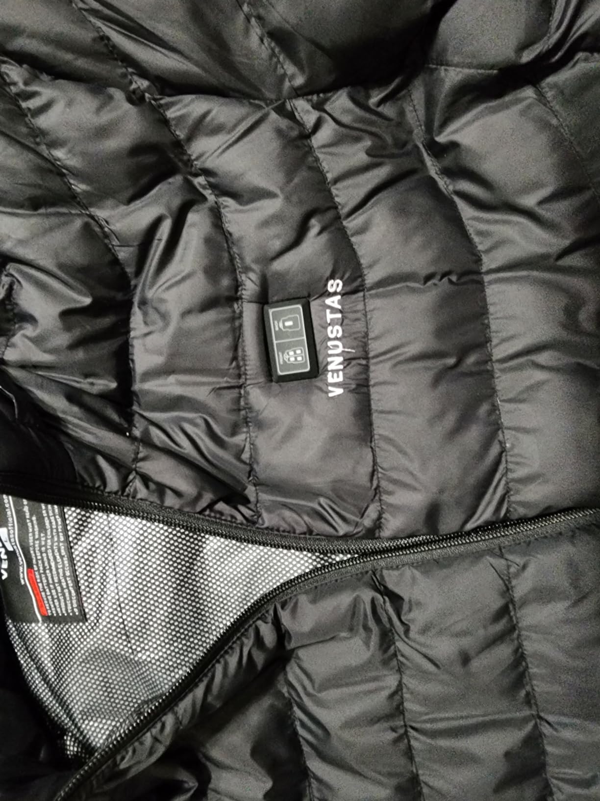 Venustas Unisex Dual-Control Heated Jacket, Water-resistant Heated Coat for Women and Men customer photo 2