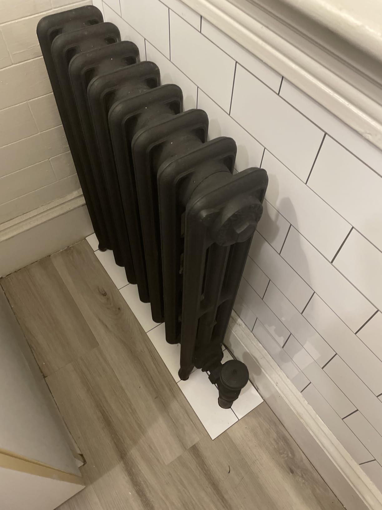 Art3d 102-Pack Peel and Stick Backsplash, Stick on Subway Tile, Wood Plank | 3 x 6 in, PVC, Self Adhesive, Waterproof, Traceless Peel, Modular Splicing, Ideal for Vanities, Bathrooms customer photo 2