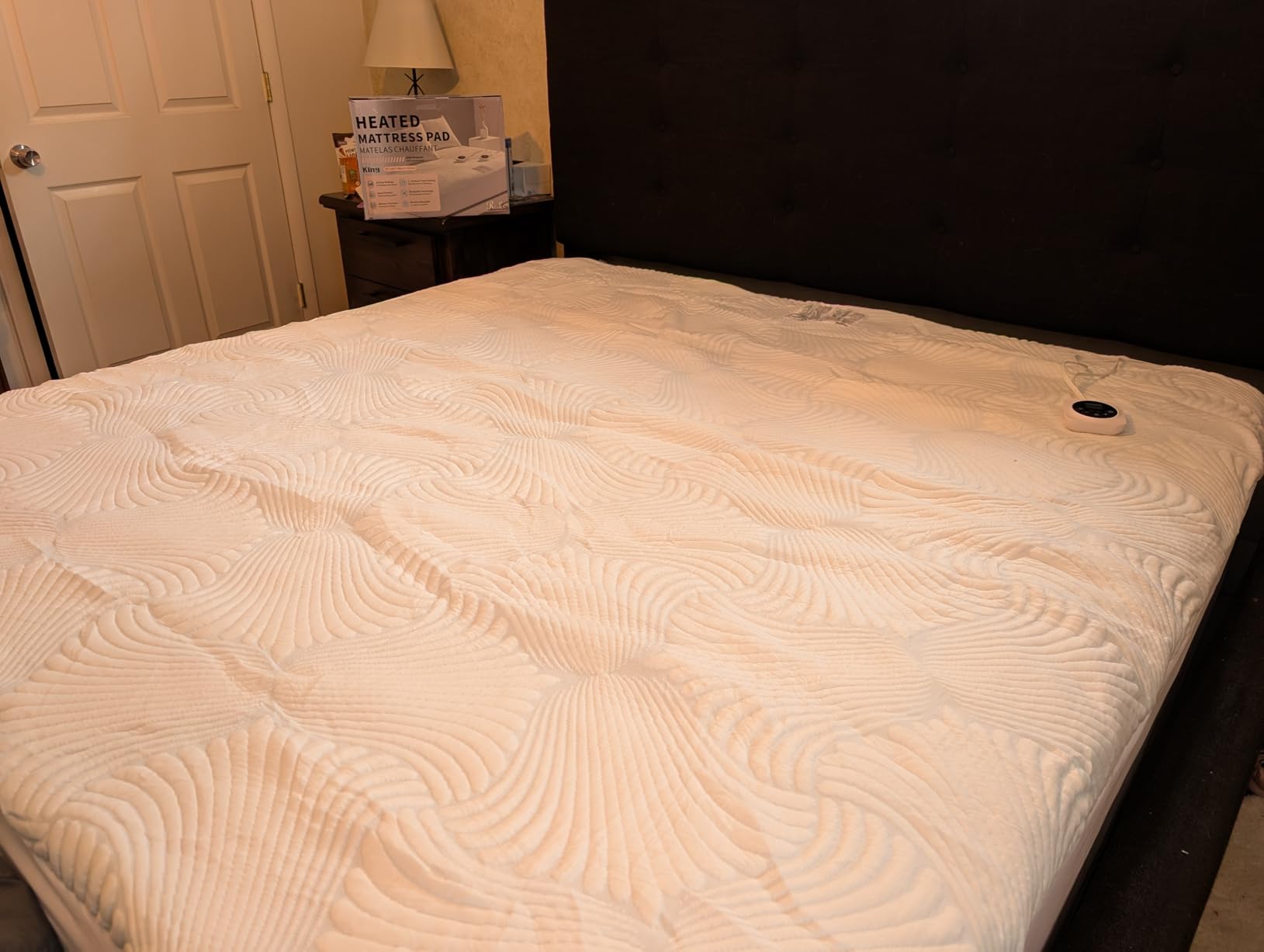 Heated Mattress Pad Queen, 3D Air Fabric, Preheat & Memory for Cold Winter | Electric Bed Warmer, 12 Heat Settings, Dual Controls, 1-12 Hour Auto-Off, Lighted Buttons, 60 x 80 in, ETL Listed customer photo 1