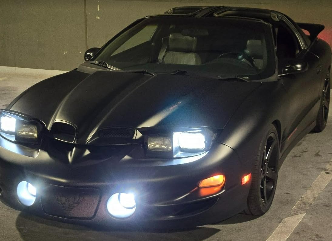 Marsauto H11/H8/H9 Bulbs, 30000LM Super Bright, 1:1 MINI Design H11 Bulbs, 3 MIN Plug and Play, Non-Polarity Fog Light, 60000+ HRS Lifespan, IP68, Pack of 2 customer photo 1
