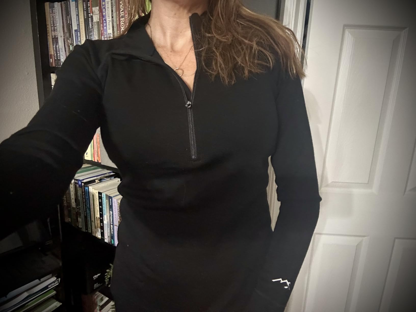 100% Merino Wool Base Layer Women Set - Thermal Underwear Women Top, Bottom customer photo 2