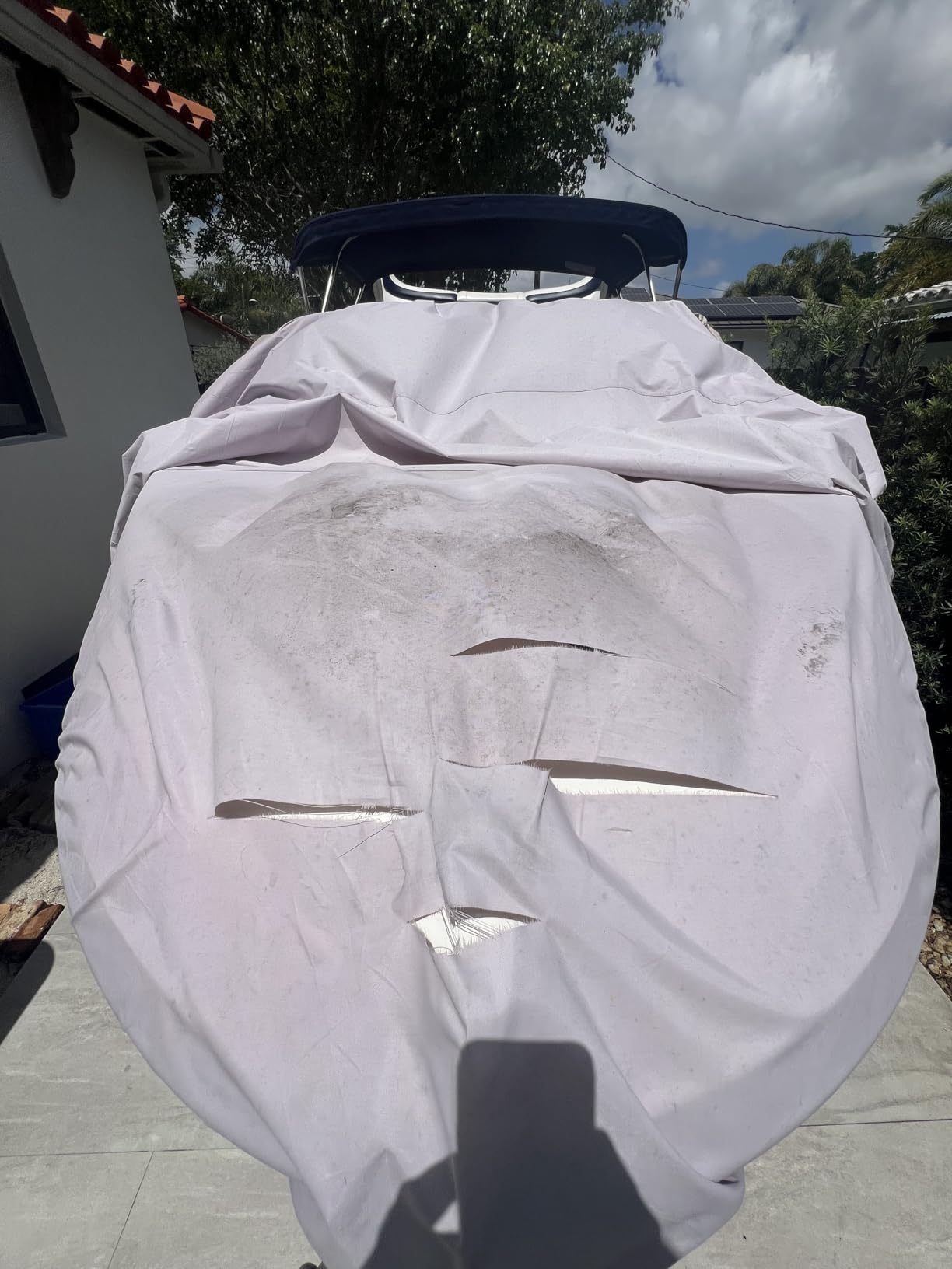 NEVERLAND Boat Cover Waterproof Heavy Duty Bass Boat Cover 20-22 ft Black | 20ft-22ft Long X 102