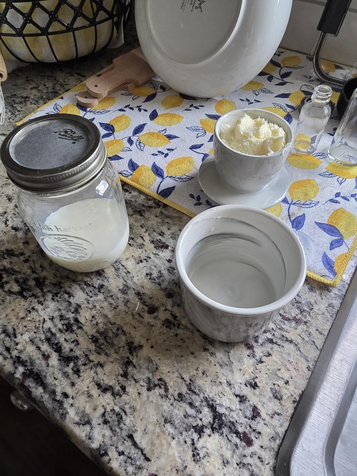 Dazey Butter Churn - Hand Crank Butter Churner with Beech Wood Butter Paddles Included, Complete Dazey Kit customer photo 2