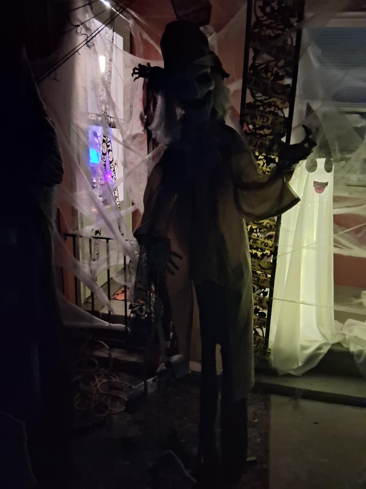 Haunted Hill Farm 5.25-ft Standing Gravekeeper customer photo 2