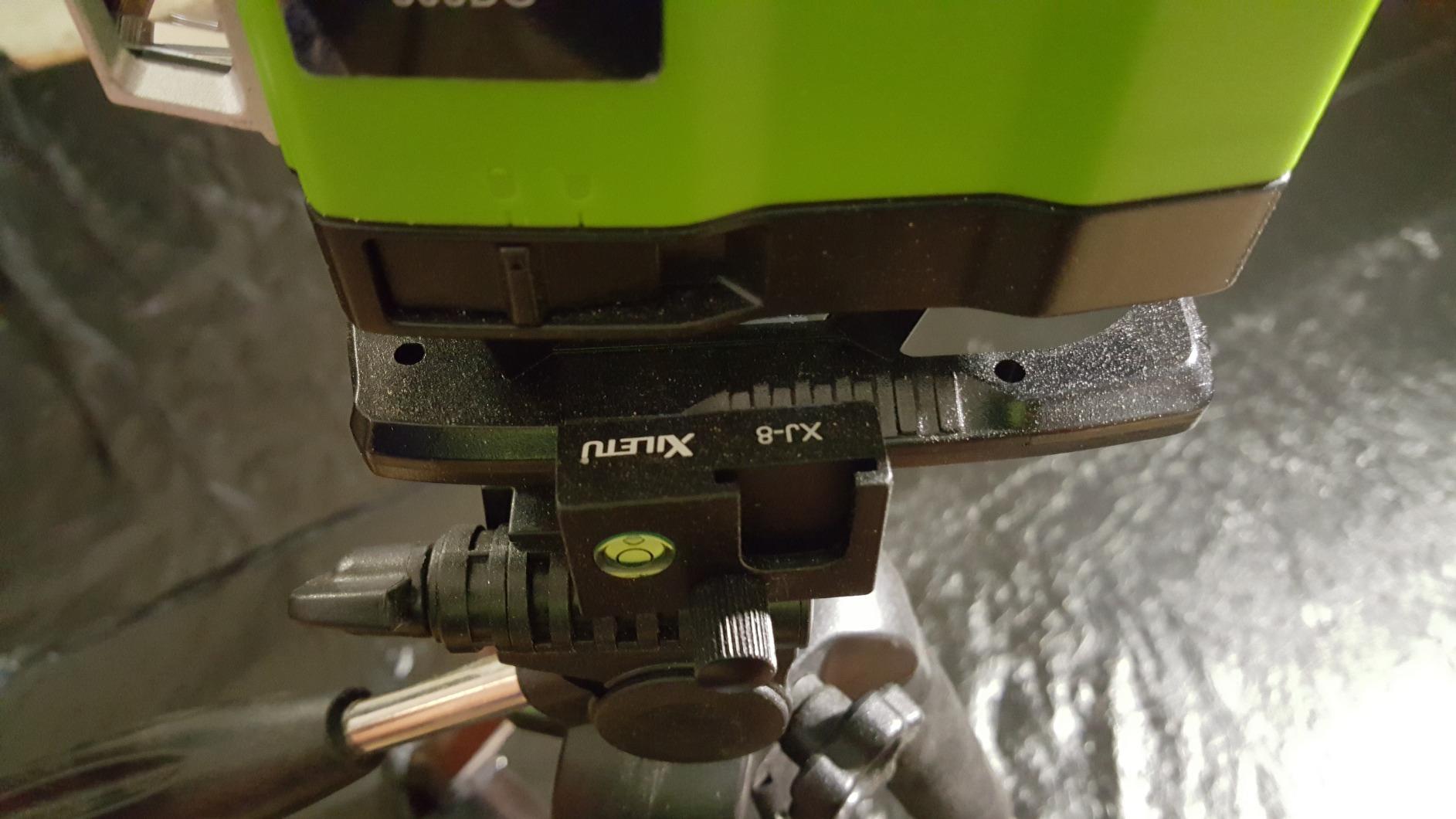 Huepar Laser Level 360 Self Leveling, Rechargeable Green Laser 4x360° Cross Line Lazer Leveler 4D Level Laser Tool for Construction -LS04CG customer photo 2