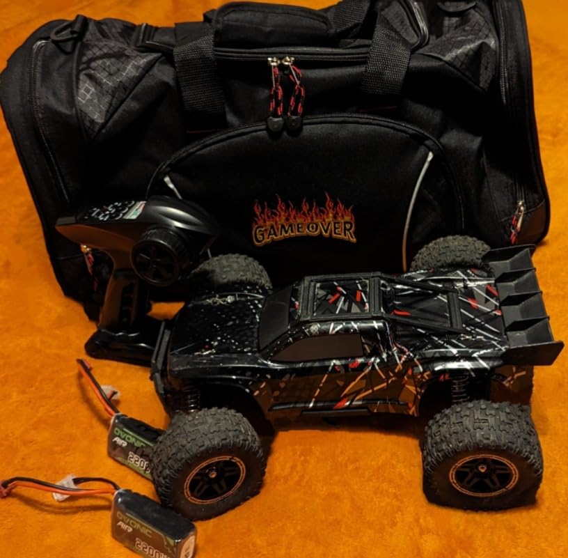 HAIBOXING 2995 RC Truck, 1:12 Scale RC Buggy, 40km/h Off-Road Desert Truck | Full-Aluminum Oil-Filled Shocks, Center Differential, 550 Motor Upgrade Version, Water-Resistant Electronics, Dual Batteries customer photo 2