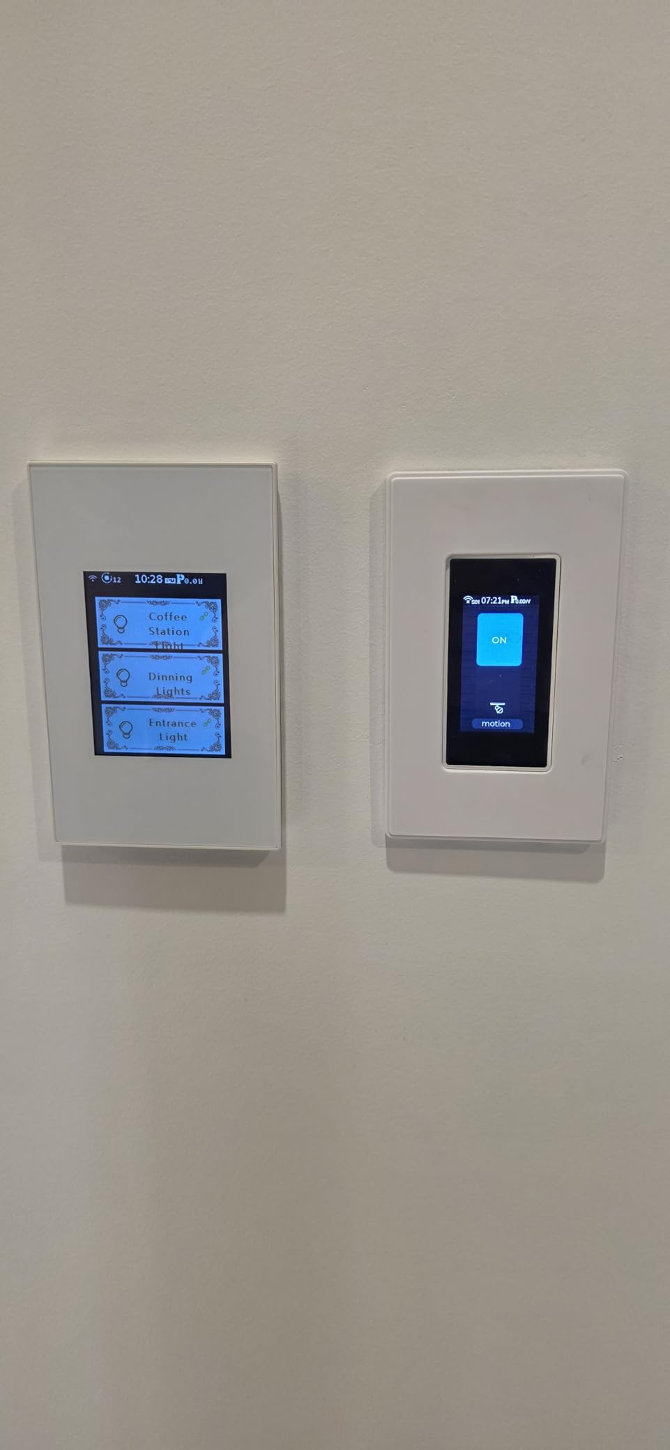 LANBON Smart Light Switch, LCD Magic Panel by WiFi Mesh, 2.4G Wi-Fi Smart Switch Compatible with Alexa & Google Home customer photo 2